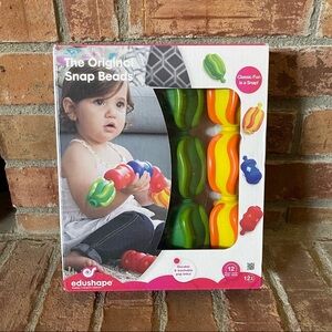 NIB EduShape Original Snap Beads